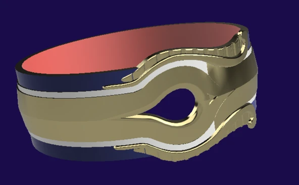 Byr Çoban Exalt'ın Bilezik - Ateş Amblemi Engage Amblem - FDM/MSLA (Sadece Plastik Aparattır!!!) 3D - Resim 3