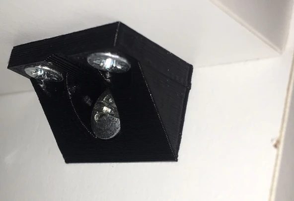 Byr Dolap rafları için vidalama parçası (Plastik Aparattır!!!) 3D - 4