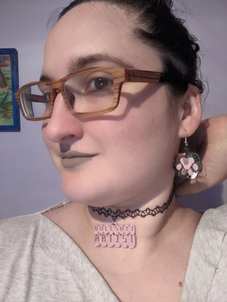 Byr Pençe Kolye veya Küpe (Plastik Aparattır!!!) 3D - Resim 2