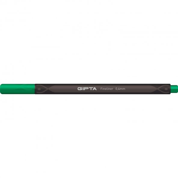 GIPTA FINELİNER KALEM 0.4MM Koyu Yeşil