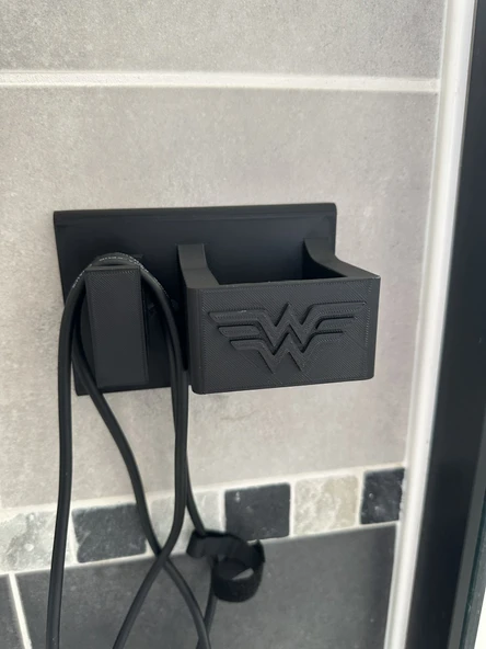 Byr Saç düzleştirici duvar deposu, Saç düzleştirici duvar deposu (Sadece Plastik Aparattır!!!) 3D - 4