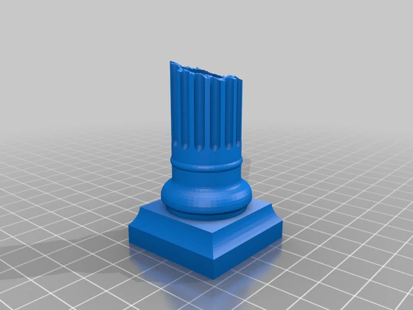 Byr Derin Sütun (Sadece Plastik Aparattır!!!) 3D