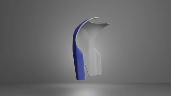 Byr Mandalor zırh plakası (Plastik Aparattır!!!) 3D - 4