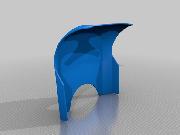 Byr Mandalor zırh plakası (Plastik Aparattır!!!) 3D - 5