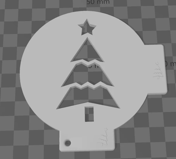 Byr Noel Ağacı Kahve Kalıbı (Sadece Plastik Aparattır!!!) 3D - 4