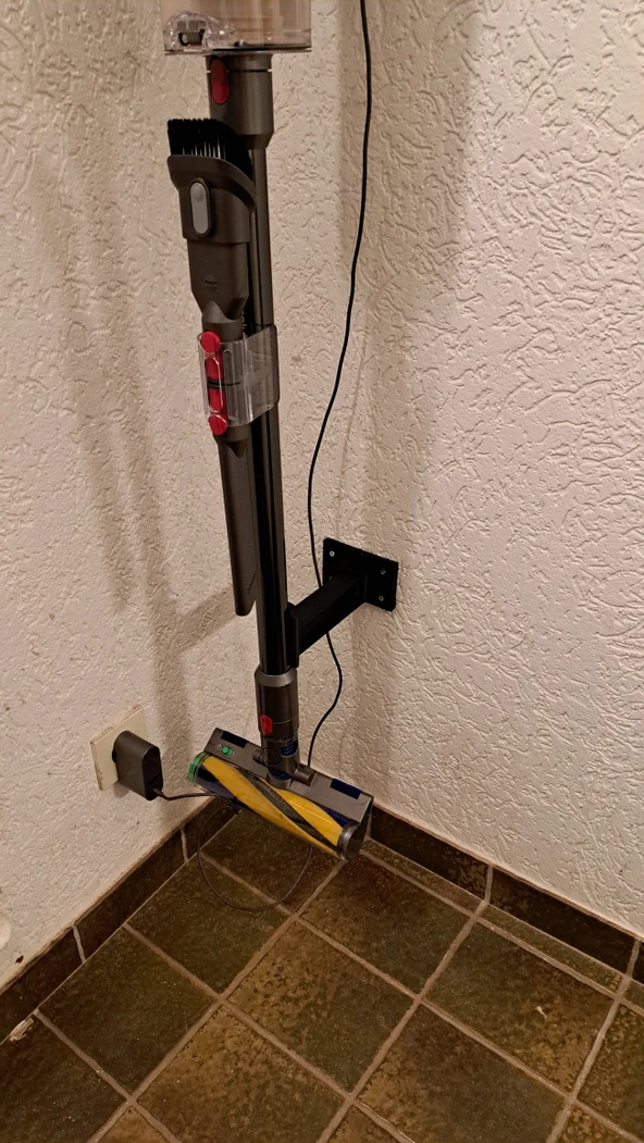 Byr Dyson V15 Vakum Süpürge Hortumu için Tutucu (Sadece Plastik Aparattır!!!) 3D - 3