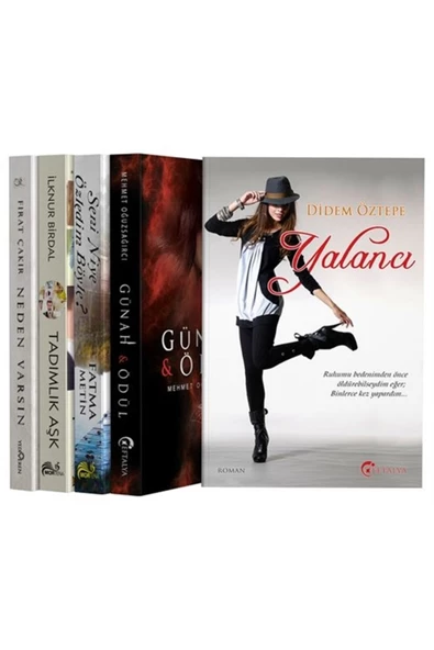 Aşk - Macera Roman Seti - 5 Kitap Takım