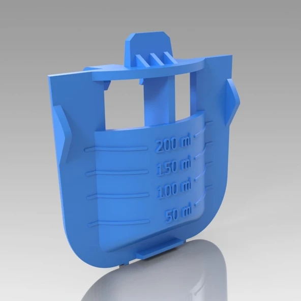 Byr Bosch / Siemens Çamaşır makinesi 621486 00621486 Insert (Sadece Plastik Aparattır!!!) 3D