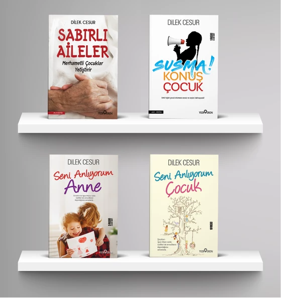 Dilek Cesur Seti 4 Kitap Takım - Dilek Cesur - Yediveren Yayınları