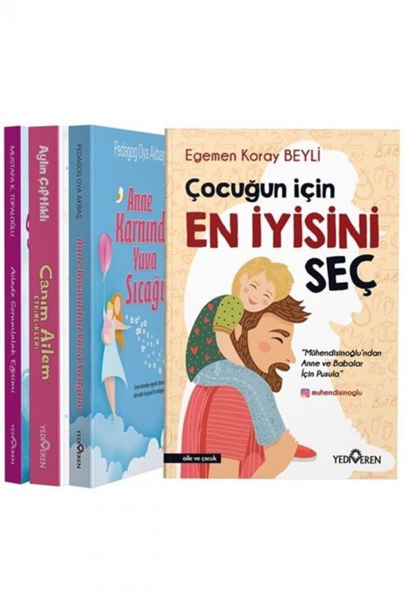 Çocuk Eğitim Seti (4 Kitap Takım) - Egemen Koray Beyli 9788789695419