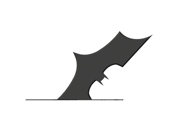Batman, Kara Şövalye Elbise Duvar Kancası (Plastik Aparattır!!!) - 4
