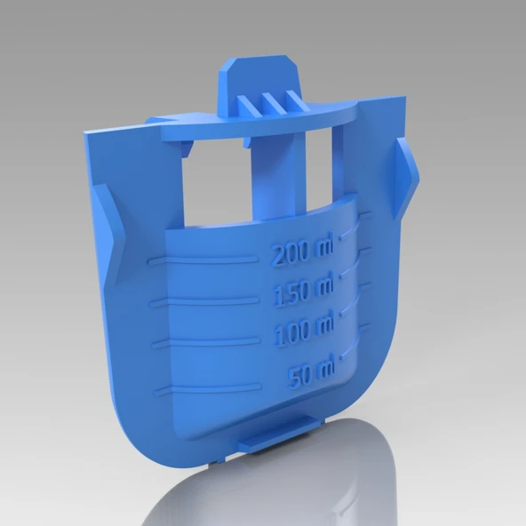 Byr Bosch / Siemens Çamaşır makinesi 621486 00621486 Insert (Sadece Plastik Aparattır!!!) 3D - 2