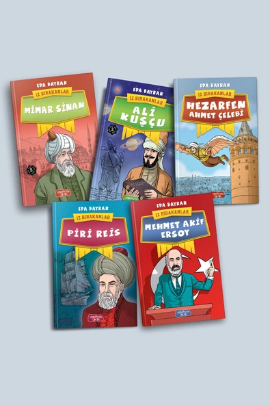Tarihte Iz Bırakanlar Seti 5 Kitap 7-9 Yaş