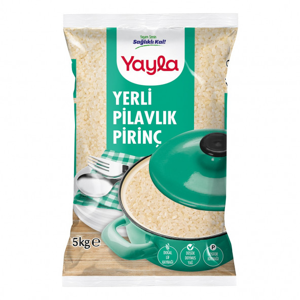 Yayla Pilavlık Pirinç Yerli 5 Kg