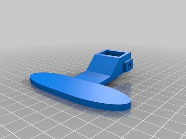 Byr Beko Önden Yüklemeli Çamaşır Makinesi Kulpu (Sadece Plastik Aparattır!!!) 3D - 2