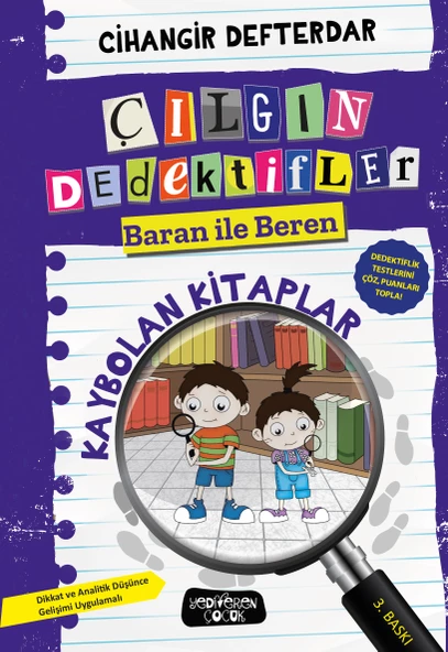 Çılgın Dedektifler Baran İle Beren - Kaybolan Kitaplar - CİLTLİ