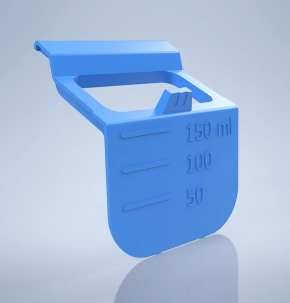 Byr Bosch / Siemens Çamaşır makinesi 637516 00637516 Insert (Sadece Plastik Aparattır!!!) 3D - 2