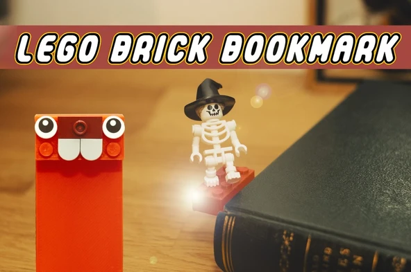 Özelleştirilebilir Lego Okuma Arkadaşı Bookmark (Plastik Aparattır!!!)