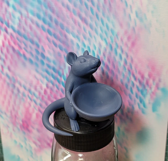 Byr Bir kase tutan fare (Sadece Plastik Aparattır!!!) 3D - 3