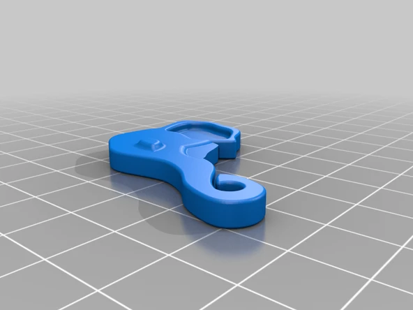 Byr Fil Anahtarlık Kolye (Plastik Aparattır!!!) 3D - 3