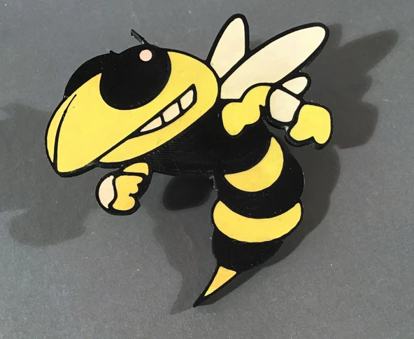 Yellowjacket Spor Logosu (Plastik Aparattır!!!)