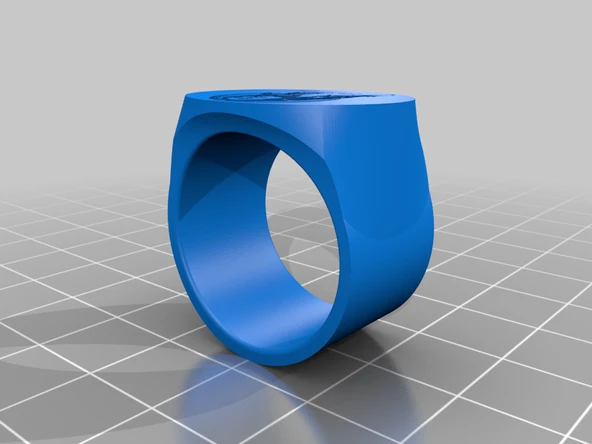 Bob Marley Signet Ring 22mm (Plastik Aparattır!!!)
