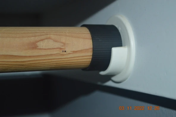 Byr Dolap çubuğu uzantısı (Sadece Plastik Aparattır!!!) 3D - 4