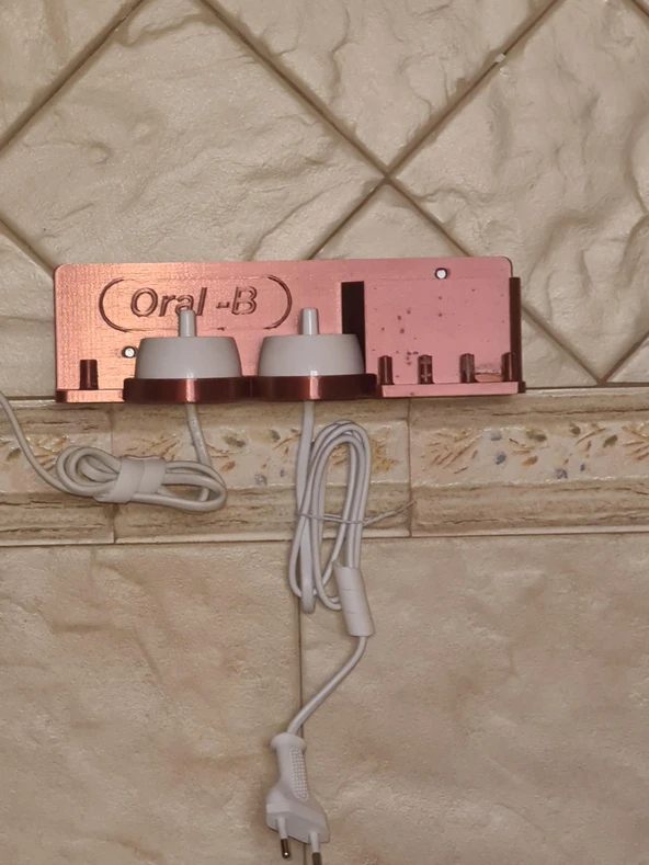 Byr Oral-B çoklu tutucu standı (Sadece Plastik Aparattır!!!) 3D - 3