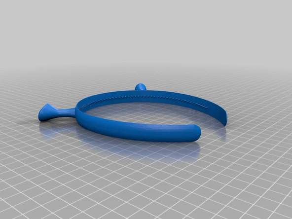 Byr Shrek Saç Bandı (Sadece Plastik Aparattır!!!) 3D