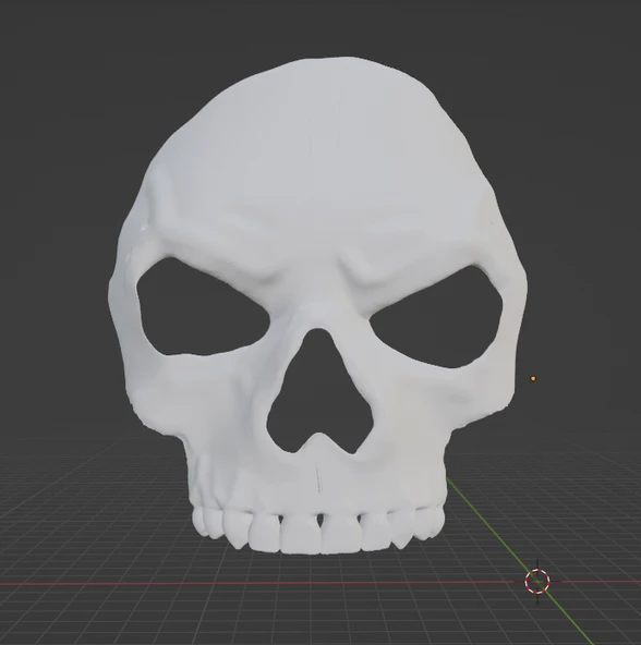 Byr Hayalet Maskesi Modern Warfare 2, Alternatif Maske (Sadece Plastik Aparattır!!!) 3D - Resim 3