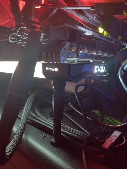 Byr Ayarlanabilir Sütun GPU desteği (Sadece Plastik Aparattır!!!) 3D - 2