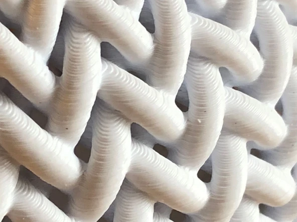 Byr Örgülü Kase (Sadece Plastik Aparattır!!!) 3D - 3