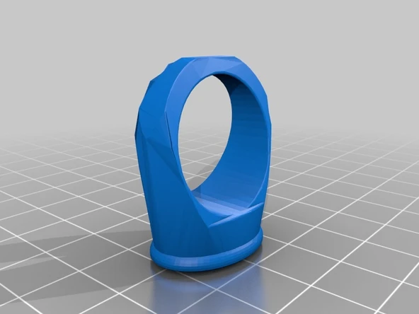 Byr Yüzük Şablonu (kadın) (Plastik Aparattır!!!) 3D - 1