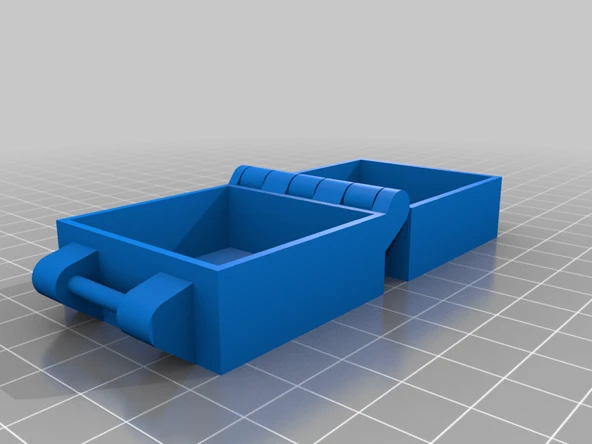 Byr Toka kutusu remiksi - asma kilitle kilitlenebilir (Sadece Plastik Aparattır!!!) 3D ürün görseli 1