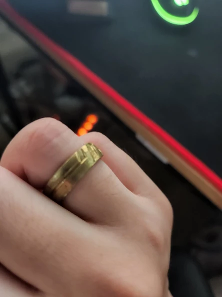 Byr (Tron Tarzı) Yüzük (Plastik Aparattır!!!) 3D - Resim 4