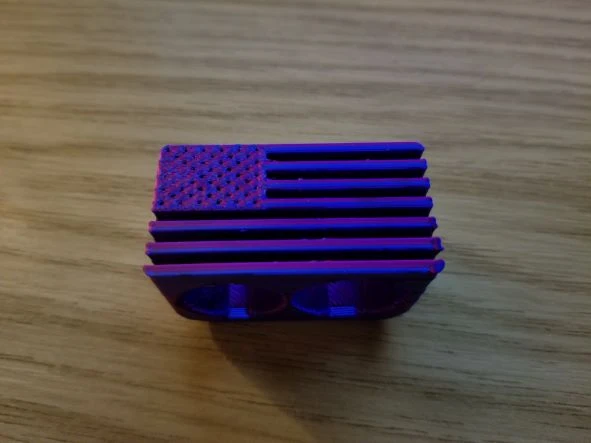 Byr Amerikan Bayrağı Yüzük (Sadece Plastik Aparattır!!!) 3D - Resim 3