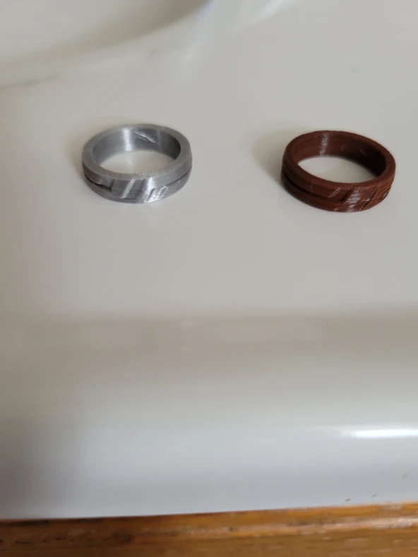 Byr (Tron Tarzı) Yüzük (Plastik Aparattır!!!) 3D - Resim 3