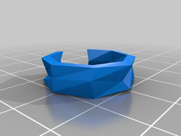 Byr Sgnachà (Kare Yüzük) (Plastik Aparattır!!!) 3D - Resim 3