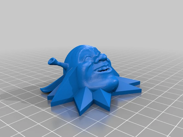 Byr Witcher'da Shrek shrek madalyonu / Shrek okulu (Sadece Plastik Aparattır!!!) 3D