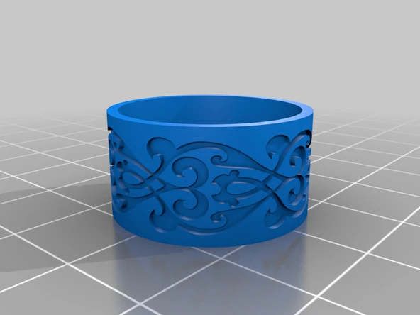 Byr Arabesk Yüzük Tipi 2 (Plastik Aparattır!!!) 3D - Resim 2