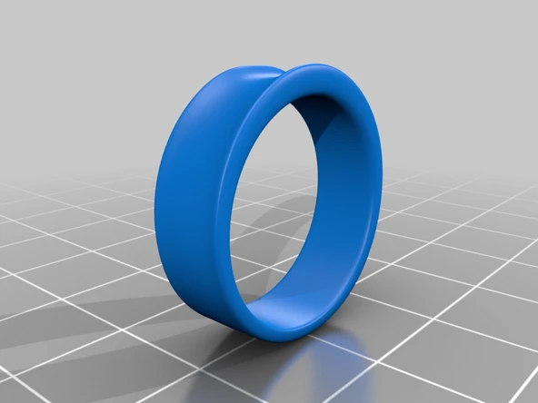 Byr Yüzük bandı - yükseltilmiş üst (Plastik Aparattır!!!) 3D - 4