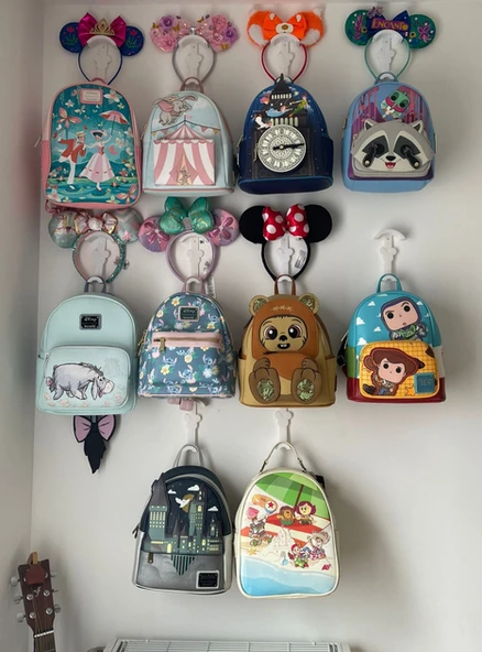 Byr Disney çanta ve kafa bandı askısı (Sadece Plastik Aparattır!!!) 3D - 3