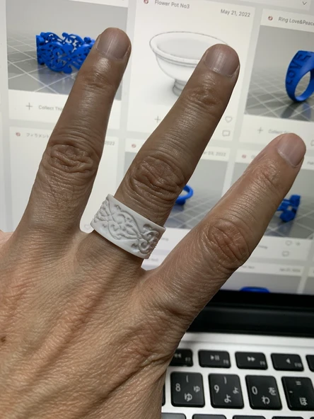 Byr Arabesk Yüzük Tipi 2 (Plastik Aparattır!!!) 3D - Resim 5