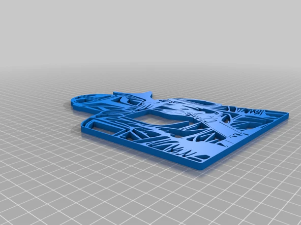 Byr Mandalor duvar sanatı (Sadece Plastik Aparattır!!!) 3D - 3