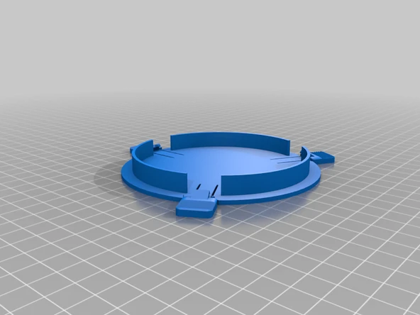 Byr Mac & Peynir Kapağı (Sadece Plastik Aparattır!!!) 3D