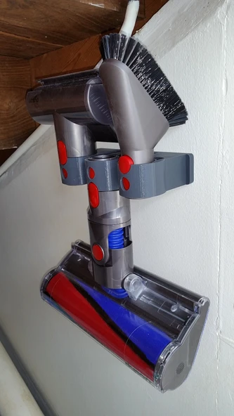 Byr Dyson - Üçlü Aksesuar Tutucu (Sadece Plastik Aparattır!!!) 3D - Resim 3