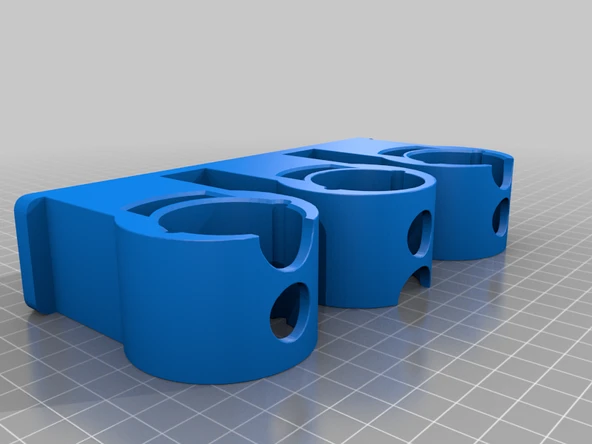 Byr Dyson - Üçlü Aksesuar Tutucu (Sadece Plastik Aparattır!!!) 3D - Resim 4