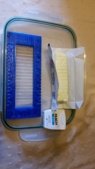 Byr 5 "x 1.25" tereyağı dilimleyicisi (Sadece Plastik Aparattır!!!) 3D