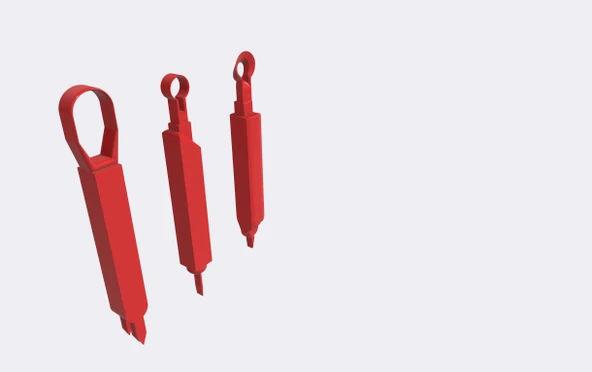 Byr Çömlekçilik Şekillendirme Araçları #4 (Sadece Plastik Aparattır!!!) 3D - 2