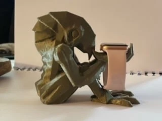 Metroid Chozo Apple Watch Şarj Aleti Standı (Plastik Aparattır!!!)